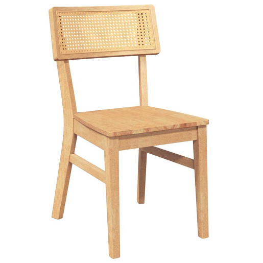 vidaXL Cadeiras de jantar 2 pcs madeira de seringueira maciça