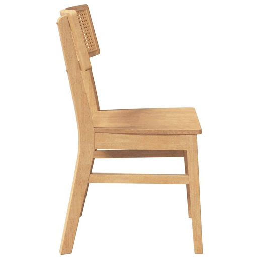 vidaXL Cadeiras de jantar 2 pcs madeira de seringueira maciça