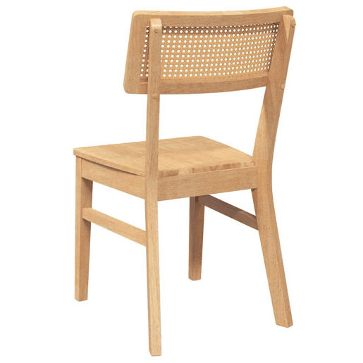 vidaXL Cadeiras de jantar 2 pcs madeira de seringueira maciça