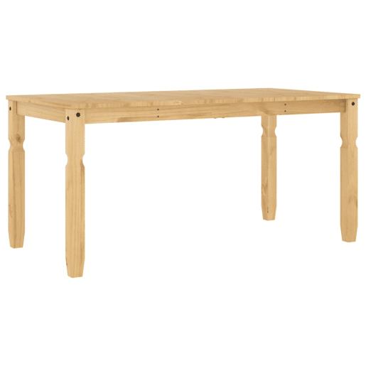 vidaXL Mesa de jantar Corona 160x80x75 cm madeira de pinho maciça vidaXL Mesa de jantar Corona 160x80x75 cm madeira de pinho maciça