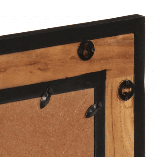 vidaXL 2 pcs conj. móveis p casa de banho ferro e acácia maciça vidaXL 2 pcs conj. móveis p casa de banho ferro e acácia maciça