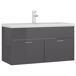 Armario Con Lavabo 90 Armario Con Lavabo 90 Gris