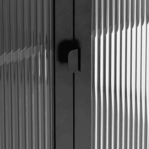 vidaXL Aparador 70x35x70 cm vidro e aço preto