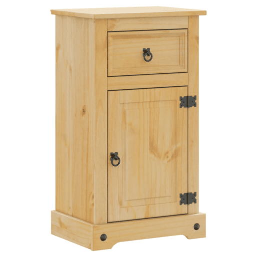 vidaXL Móvel de WC Corona 45x33x80 cm madeira de pinho maciça