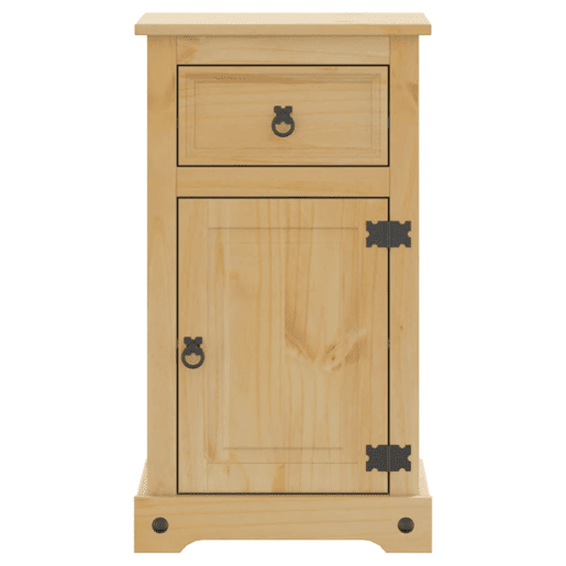 vidaXL Móvel de WC Corona 45x33x80 cm madeira de pinho maciça
