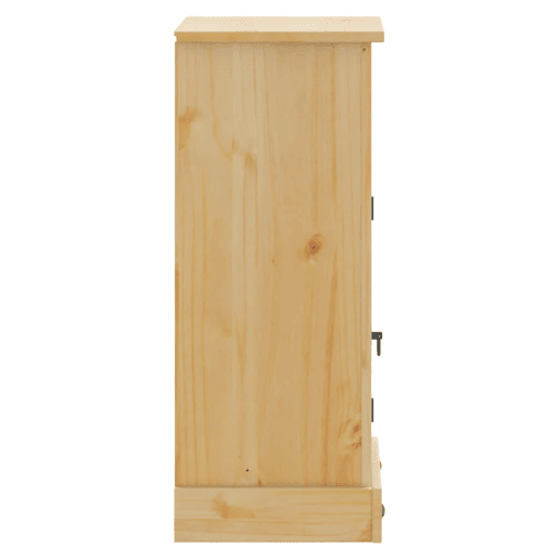 vidaXL Móvel de WC Corona 45x33x80 cm madeira de pinho maciça