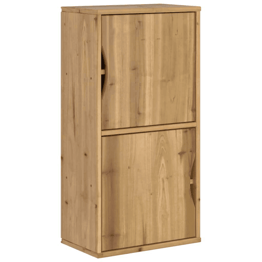 vidaXL Armário lateral ODDA 40x24x79 cm pinho de madeira maciça vidaXL Armário lateral ODDA 40x24x79 cm pinho de madeira maciça