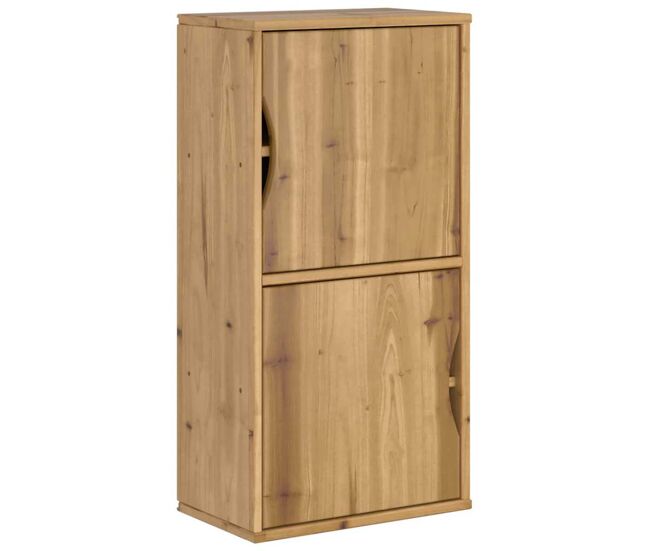 Vidaxl mueble auxiliar odda 40x24x79 cm madera maciza de pino