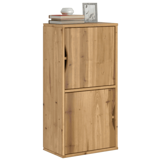vidaXL Armário lateral ODDA 40x24x79 cm pinho de madeira maciça vidaXL Armário lateral ODDA 40x24x79 cm pinho de madeira maciça