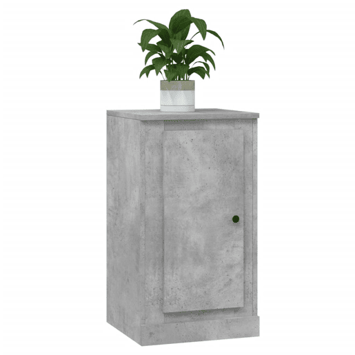 vidaXL Aparador 37,5x35,5x67,5 cm derivados de madeira cinza cimento vidaXL Aparador 37,5x35,5x67,5 cm derivados de madeira cinza cimento