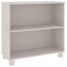 vidaXL Aparador HAMAR 85x35x80 cm pinho maciço branco