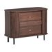 Beliani Aparador Bradley 80 Beliani Aparador Bradley 80 Madera Oscura