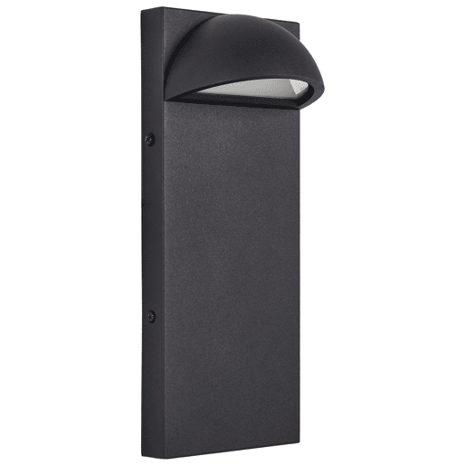 Beliani Iluminação LED de parede para exterior SAJUR