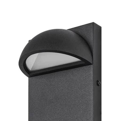 Beliani Iluminação LED de parede para exterior SAJUR