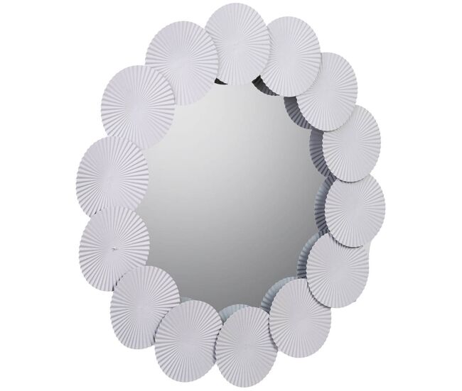 Espejo de pared de metal 75x75x04h cm