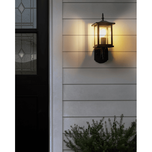Iluminação de parede para exterior ANDAM Preto