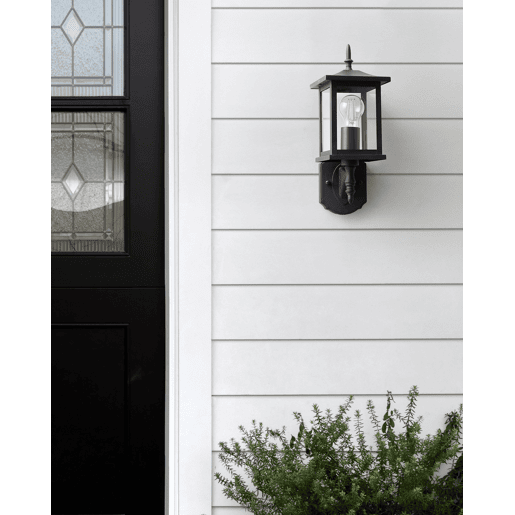Iluminação de parede para exterior ANDAM Preto