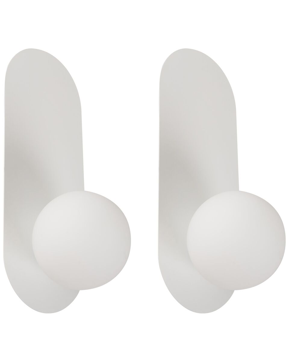 Beliani Lámpara de pared LEISI