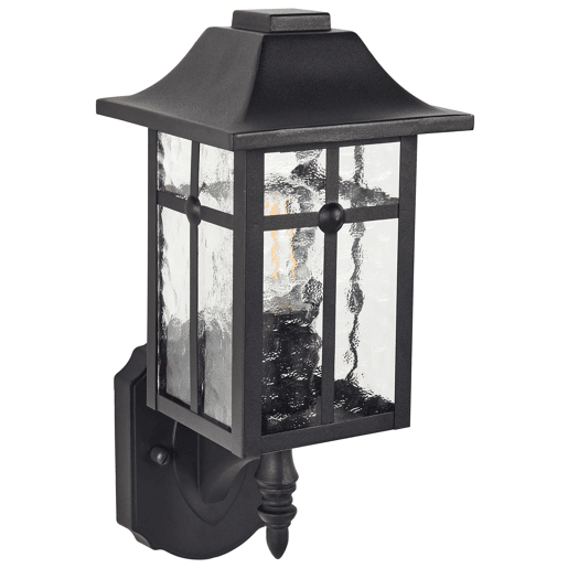 Iluminação de parede para exterior ALATA Preto