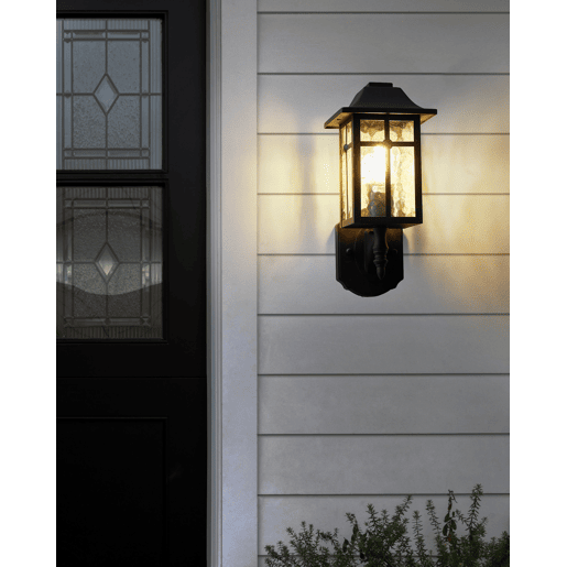 Iluminação de parede para exterior ALATA Preto