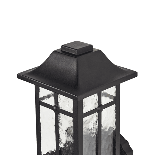 Iluminação de parede para exterior ALATA Preto