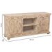 Aparador de madera artesanal 165 Aparador de madera artesanal 165 Beige