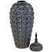 Jarron de ceramica Jarron de ceramica Negro