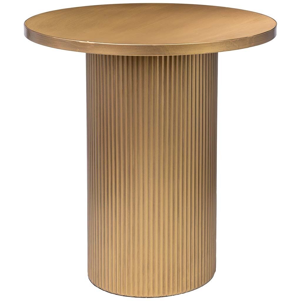 Mesa auxiliar de metal