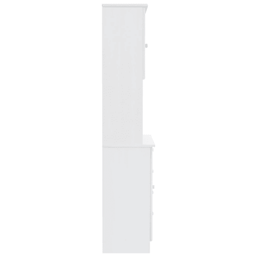 vidaXL Aparador alto ALTA 77x35x165 cm madeira de pinho maciça branco vidaXL Aparador alto ALTA 77x35x165 cm madeira de pinho maciça branco