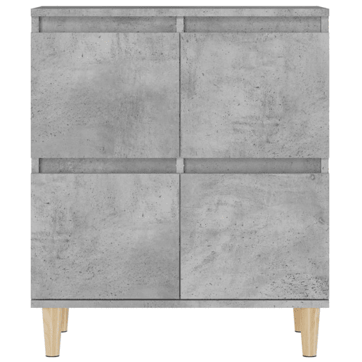 vidaXL Aparador 60x35x70 cm derivados de madeira cinzento cimento vidaXL Aparador 60x35x70 cm derivados de madeira cinzento cimento
