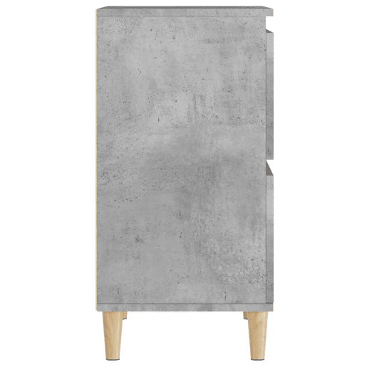 vidaXL Aparador 60x35x70 cm derivados de madeira cinzento cimento vidaXL Aparador 60x35x70 cm derivados de madeira cinzento cimento