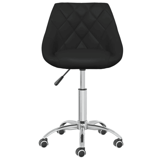 vidaXL Cadeiras de jantar giratórias 4 pcs couro artificial preto vidaXL Cadeiras de jantar giratórias 4 pcs couro artificial preto