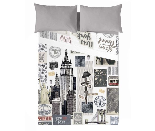 Juego de sábanas ny travel cama 135