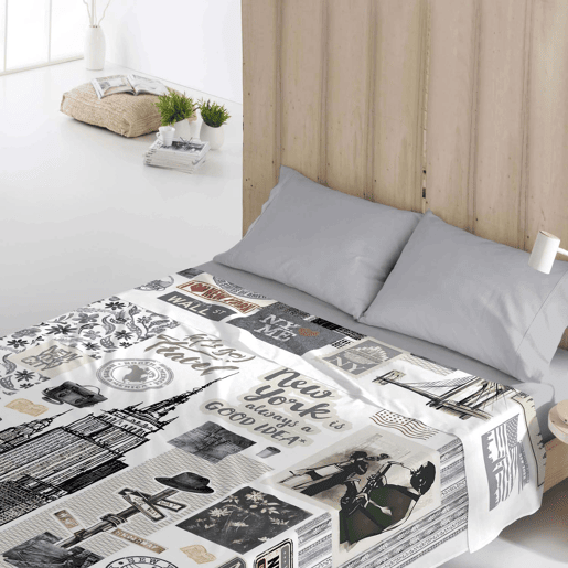 CONJUNTO DE LENÇOL NY TRAVEL 135