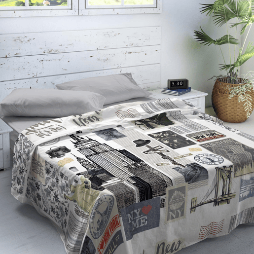CONJUNTO DE LENÇOL NY TRAVEL 150