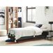Beliani Cama ajustable sin cabecero Poliéster DUKE II 90x200 Beliani Cama ajustable sin cabecero Poliéster DUKE II 90x200 Gris Oscuro