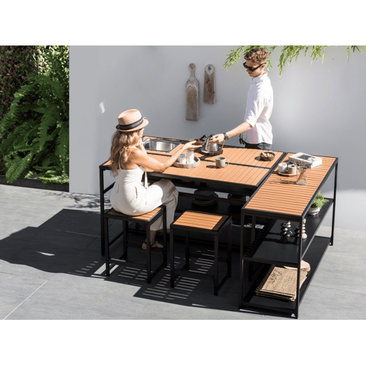 Beliani Mesa de jardim AVETRANA