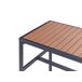 Beliani Mesa de jardín AVETRANA 50x150 Beliani Mesa de jardín AVETRANA 50x150 Blanco