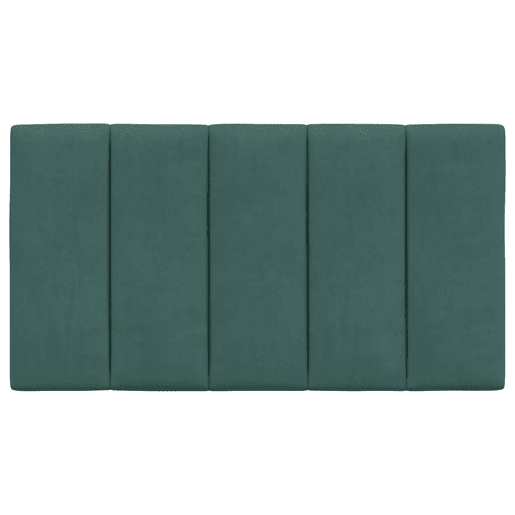 vidaXL Almofadão de cabeceira Hanko 90 cm veludo verde-escuro vidaXL Almofadão de cabeceira Hanko 90 cm veludo verde-escuro