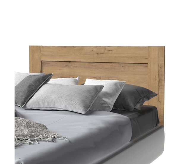 Cabecero De Cama Aroa 164 cm Color Roble Gold Dormitorio Moderno