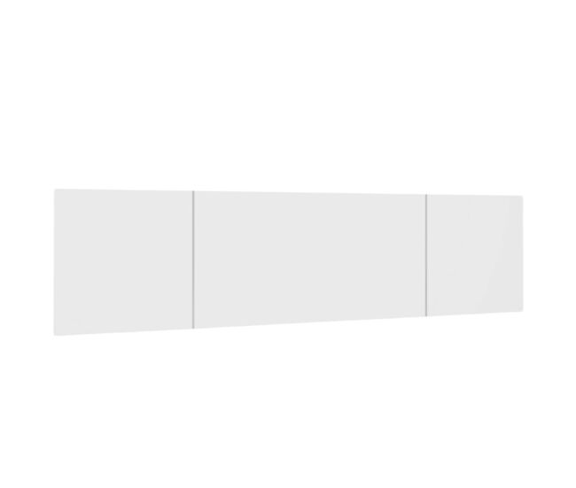 Cabecero cama cabecero suspendido cabezal dormitorio kate blanco mate 209x53 cm