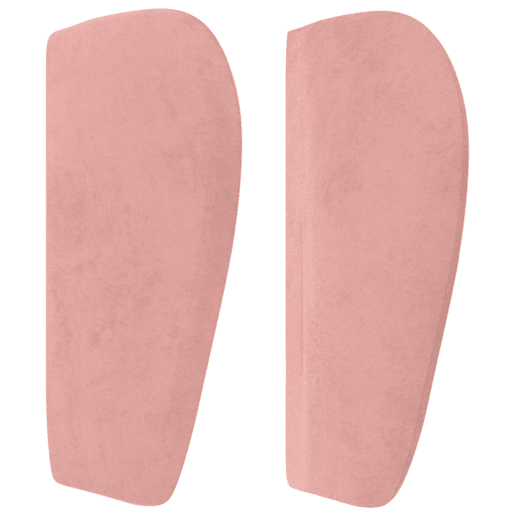 vidaXL Cabeceira de cama c abas veludo 203x23x7888 cm rosa vidaXL Cabeceira de cama c abas veludo 203x23x7888 cm rosa