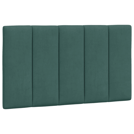 vidaXL Almofadão de cabeceira Hanko 80 cm veludo verde-escuro vidaXL Almofadão de cabeceira Hanko 80 cm veludo verde-escuro