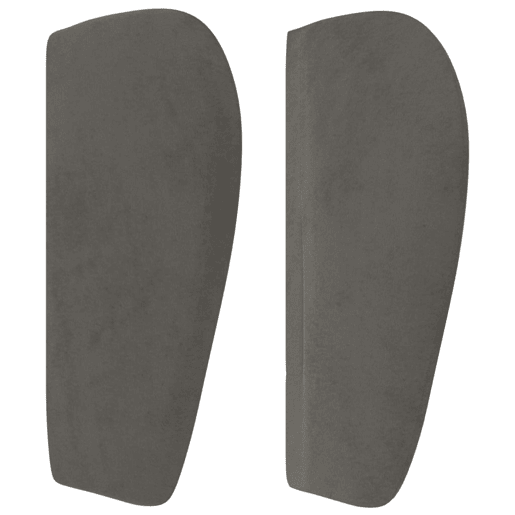 vidaXL Cabeceira de cama c abas veludo 183x23x7888cm cinzento-escuro vidaXL Cabeceira de cama c abas veludo 183x23x7888cm cinzento-escuro