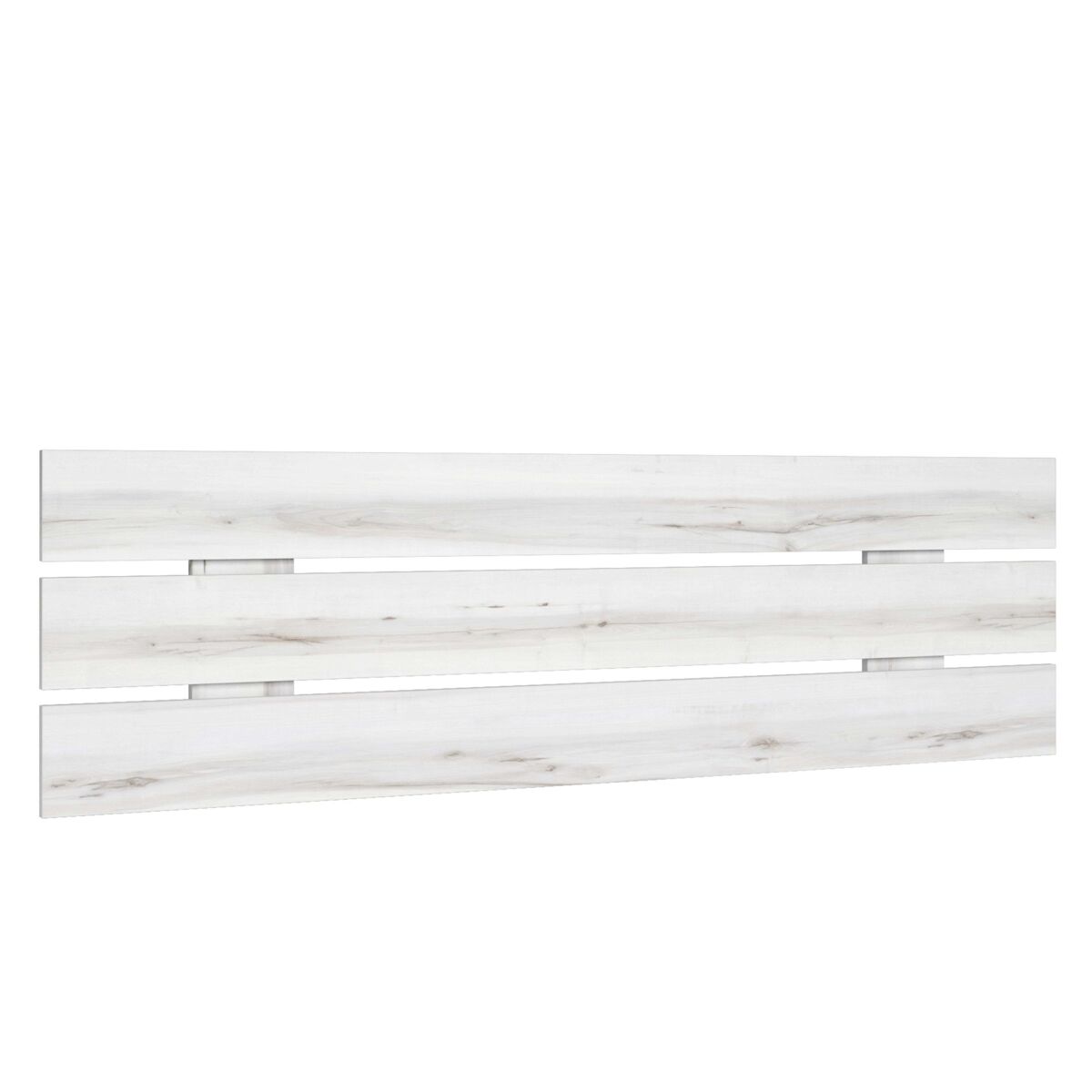 Cabecero de cama 150/135 cm matrimonio habitación dormitorio lucca en blanco albo