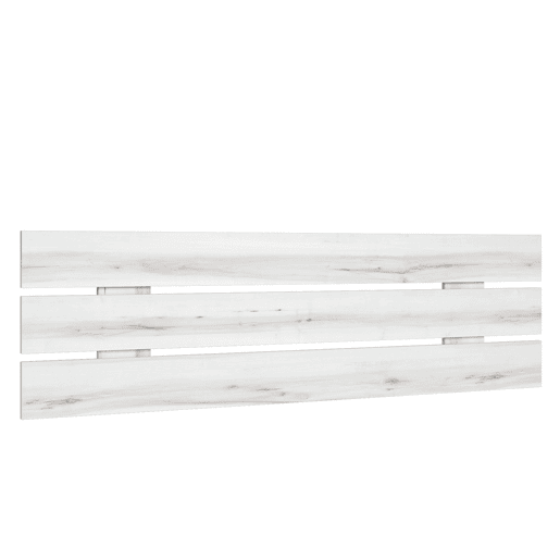 Cabeceira Lucca 150135 cm Quarto de Casal em Albo Branco