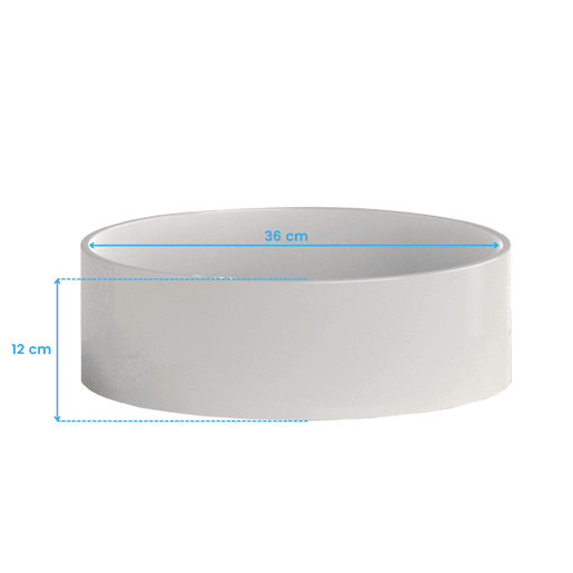 Móvel de banheiro estilo nórdico Sella em carvalho branco e cambriano com 2 portas de correr e pés 81x94x50 cm (sem pia)