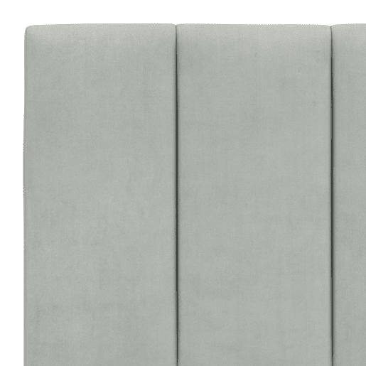 vidaXL Almofadão de cabeceira Hanko 200 cm veludo cinzento-claro