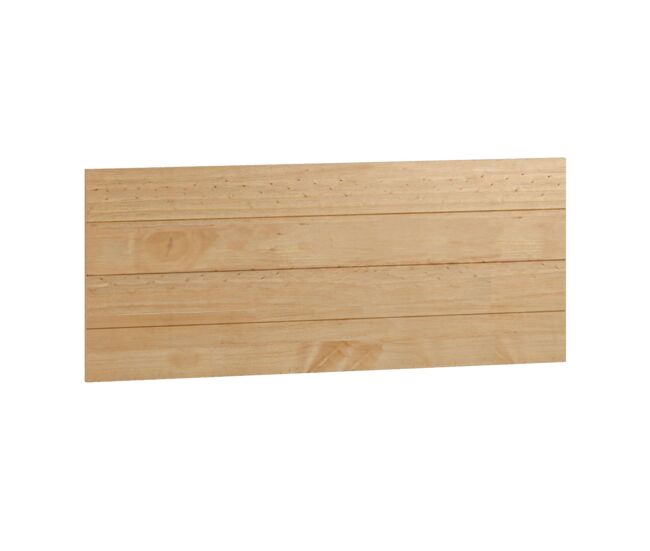 Cabecero De Cama De 90 Juvenil Fabricado en Madera de Pino Color Blanco o Roble 110 cm