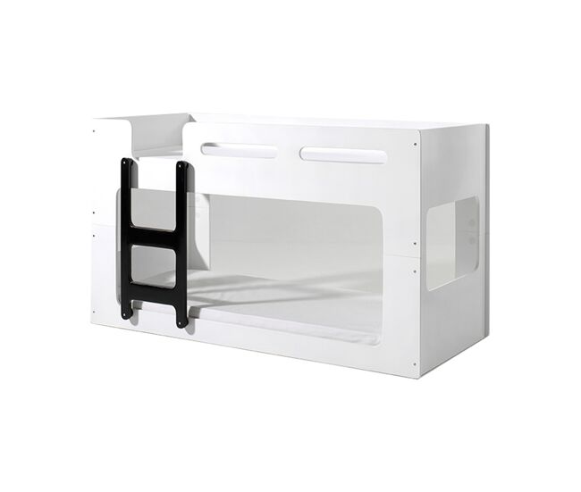 Litera 90x200 Somier Incluido Vipack Luca - Blanco
